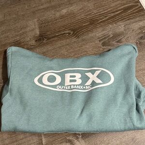 OBX Outer Banks NC Teal Sweatshirt